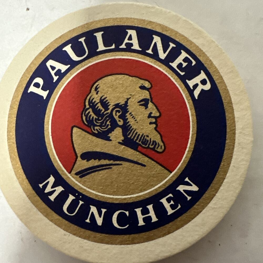 Paulaner München Beer Paper Coasters Lot of 11 German Brewery Bar Accessories